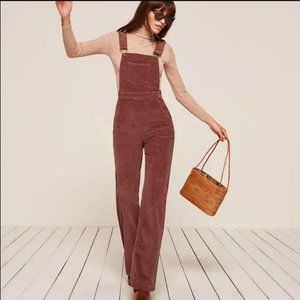 Reformation Rodeo Overalls in "Rust" - Size 4